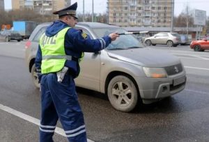 Время остановки автомобиля сотрудниками дпс