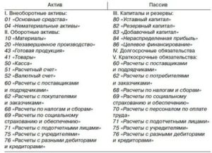 Активные и пассивные счета в бюджетном учете