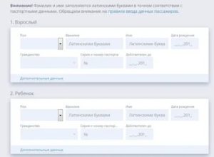 Не могу ввести номер свидетельства о рождении в ржд