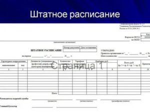 Может ли работник требовать штатное расписание