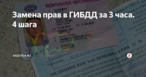 Новогиреево поменять права