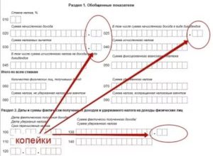 Ндфл пеервела с копейками