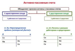 Активные и пассивные счета в бюджетном учете