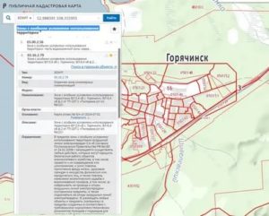 Кадастровая публичная карта тутаева с особыми условиями использования территории