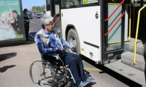Сопровождение инвалида 1 группы в транспорте