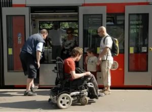 Сопровождение инвалида 1 группы в транспорте