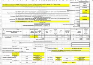 Если торг 12 подписывает мол нужно ли заполнять данные доверенности